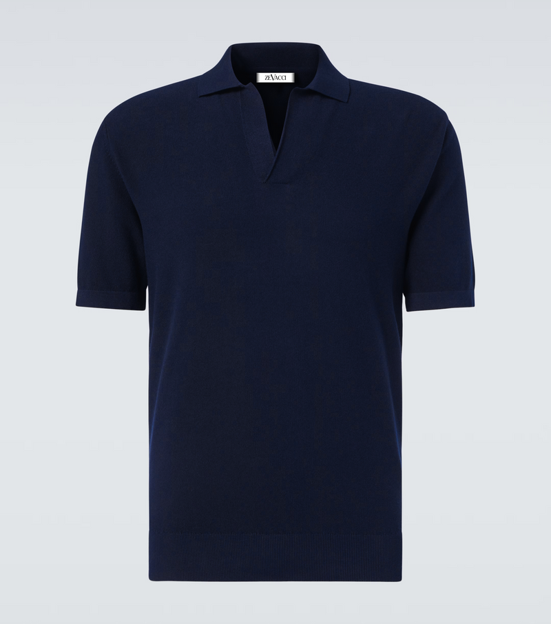 The Portofino Polo Shirt Navy Blue