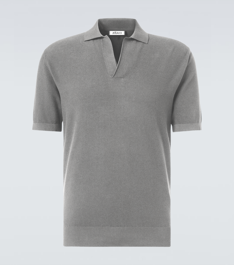 The Portofino Polo Shirt Ash Grey