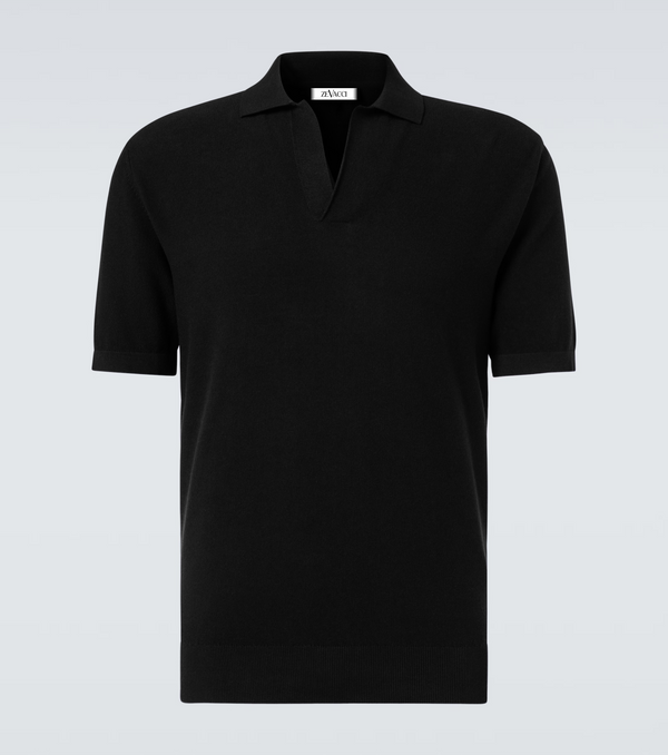 The Portofino Polo Shirt Midnight Black